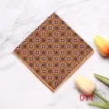 Heren pochet van imitatiezijde met klassiek paisley patroon voor formele pakken - 011