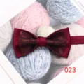 Farfalla da sposa per uomo in stile seta con classico motivo paisley, design elegante. - Colore 023