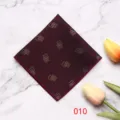 Britse stijl heren pak pochet met retro geometrisch patroon voor business feesten - 010