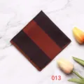 Klassiek heren kostuum pochet met streepontwerp, elegante stoffen zakdoek access. - 013