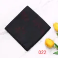 Herren schwarzes Blumen Muster Einstecktuch formelles Business Anzug Tuch Zubehör - Farbe 022