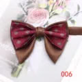 Papillon doppio retrò da uomo elegante abito da lavoro accessorio per banchetti cravatta. - Colore 006