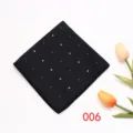 Taschino da uomo nero a pois per abiti formali, perfetto per eventi aziendali e banchetti. - Colore 006