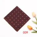Elegante fazzoletto da taschino da uomo con motivo chic, ideale per abiti formali e banchetti. - Colore 009