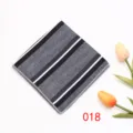 Fazzoletto da taschino uomo classico a righe grigio e nero per abito formale e affari. - Colore 018