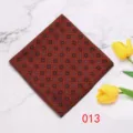 Heren polyester pochet met stijlvol geometrisch patroon voor pak en formelle kleed - 013