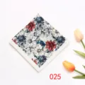 Pochette de costume homme florale élégant mariage affaires mouchoir de poche accessoire - 025