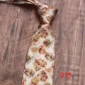 Cravatte imprimee pour homme mode, design floral vintage, elegante cravatte de mariage. - Couleur 015