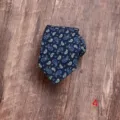 Stijlvolle smalle heren das met paisley print van katoen voor zakelijk en casual - Stijl 4