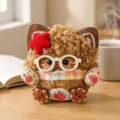Poupée en peluche mignonne et duveteuse pendentif jouet créatif bricolage cadeau pour amis - Poupée 2 (Fini)