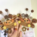 DIY poupée graine Entada naturelle artisanat mignon cadeau créatif d'anniversaire - 0A Paquet de Matériel de Poupée en Gousse de Haricot