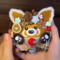 Handmade cute bean pod doll DIY craft creative stuffed animal ornament gift for friends and kids. - Model E5 Pod Baby Doll Material Kit