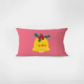 Coussin decoratif rectangulaire avec motif de cloche de Noel pour votre canape et lit. - Merry Xmas-7