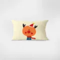 Oreiller rectangulaire renne de Noël pour canapé lit chaise de bureau, coussin de fête. - Merry Xmas-9