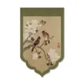 Traditional Chinese style door curtain hanging tapestry with elegant magnolia bird art. - Shuimu Mingse 29