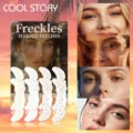 Gold and silver freckle tattoo stickers with metallic star patterns for party makeup - Dense Star Style (CL2505-3) / 8-Piece Color Box Set