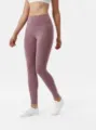 Donna vita alta pantaloni yoga fitness sport leggings snellente traspirante abbigliamento - Grigio Colomba