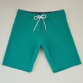 Pantaloncini da mare turchesi asciugatura rapida uomo pantaloncini surf elastici. - Verde