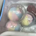 Popular transparent capsule squeeze toy stress relief colorful marshmallow ball fidget toy for kids - Colorful Crispy Style / 1 Piece / Colorful