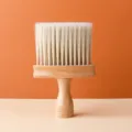 Solid wood car interior cleaning brush soft bristle air vent dust removal tool 1 piece - 1 Piece / Natural Wood Color