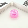 Pink Glittery Squeeze Toy Sensory Stress Relief Maltose Ball Variant Option Design - Pink Apple