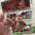 Cadeau de décompression de jouet de compression de renne de Noël Père Noël mignon nouveauté article - Renne de Noël