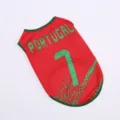 Gilet de football pour chien vetement chat ete mince animal de compagnie sport - Portugal