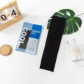 Manches de refroidissement protection solaire en soie glacée pour le sport d'été noir - Noir