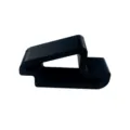 3D printed black door and window wedge, anti-pinch window stopper detail view accessory - Black