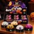 Halloween squeeze toy blind box set with 6 ghost and pumpkin designs - 6-Piece Color Box Set (Pack of 6)