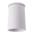 White magnetic mouthwash cup replacement, minimalist bathroom toothbrush holder cup accessory. - Gray