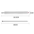 Washing machine cleaning brush long handle flexible nylon bristle pipe tube cleaner tool. - White