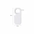 Multi-functional bottle opener fridge magnet kitchen tool white portable compact opener - White Single