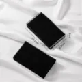 Double-sided pet hair remover sponge brush reusable clothes lint cleaner tool pack of 2 - Black Single Piece