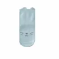 Baby floor socks infant toddler mid-tube cute cat design light blue non-slip 2025 new - 0-1 Years / Blue Cat
