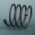 Tuyau de douche tressé en nylon gris pistolet 2 mètres flexible anti-explosion pour salle de bain - Gris Anthracite 2M