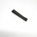 Zwarte metalen dasclip voor heren zakelijke formele pak accessoire minimalistische tie bar - Zwart
