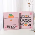 Creative cartoon document bag gift packaging bag pink paper bag stationery storage - 32x27x12cm / Pink