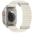 Replacement nylon alpine loop strap for smart watch, durable breathable woven band design. - 42/44/45/46/49mm / Starlight (Titanium Buckle)