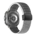 Μαγνητικό λουράκι ρολογιού από νάιλον για Samsung Galaxy Watch Ultra 47mm γκρι σχέδιο - Γκρι