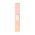 Correa de reloj de nylon tejido rosa y amarillo trail loop de reemplazo para smartwatch - 20mm / Rosa mosaico