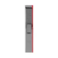 Correa de reloj de nylon Trail Loop de repuesto compatible con varios relojes smart - 20mm / Rojo & Gris