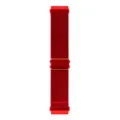 Cinturino per orologio in nylon elastico rosso, cinturino di ricambio estensibile. - Borgogna