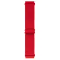 Cinturino per orologio in nylon elastico rosso intrecciato con fibbia metallica. - rosso Cina