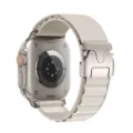 Correa de reloj de nailon alpino de repuesto con hebilla de paracaídas para reloj inteligente - Luz estelar (hebilla de titanio)