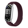 Cinturino di ricambio in nylon per Xiaomi smart band, design intrecciato resistente e sicuro. - Per Xiaomi Mi Band serie 11/10/9/8 / Color Prugna