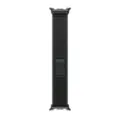 Black nylon alpine loop watch band replacement strap compatible with smartwatches securely. - Samsung Watch 8/8 Classic (Silver Connector) / New Black