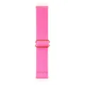 Cinturino per orologio in nylon elastico rosa, cinturino intrecciato elasticizzato per smartwatch. - Fucsia