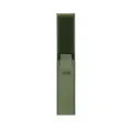 Groene nylon trail loop horlogeband vervanging compatibel met smartwatch comfortabele band. - Samsung Ultra (Zilveren connector) / Wit Legergroen