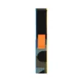 Nylon trail loop horlogeband compatibel met smartwatch, ademende geweven band met oranje lus. - Samsung Ultra (Zilveren connector) / Mozaïekblauw